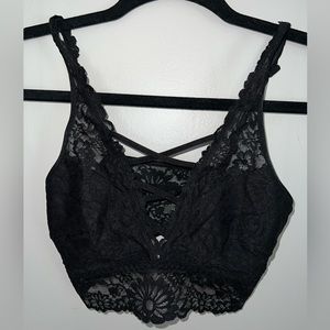 VS Pink Lace Bralette